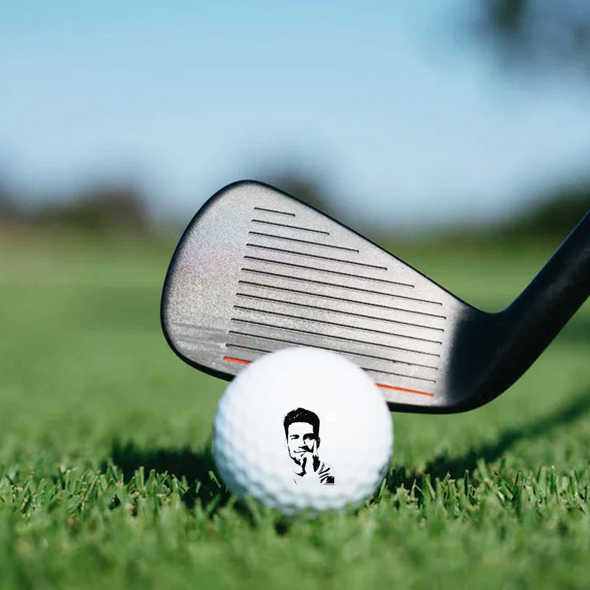 Custom Sketch Golf Stamp 