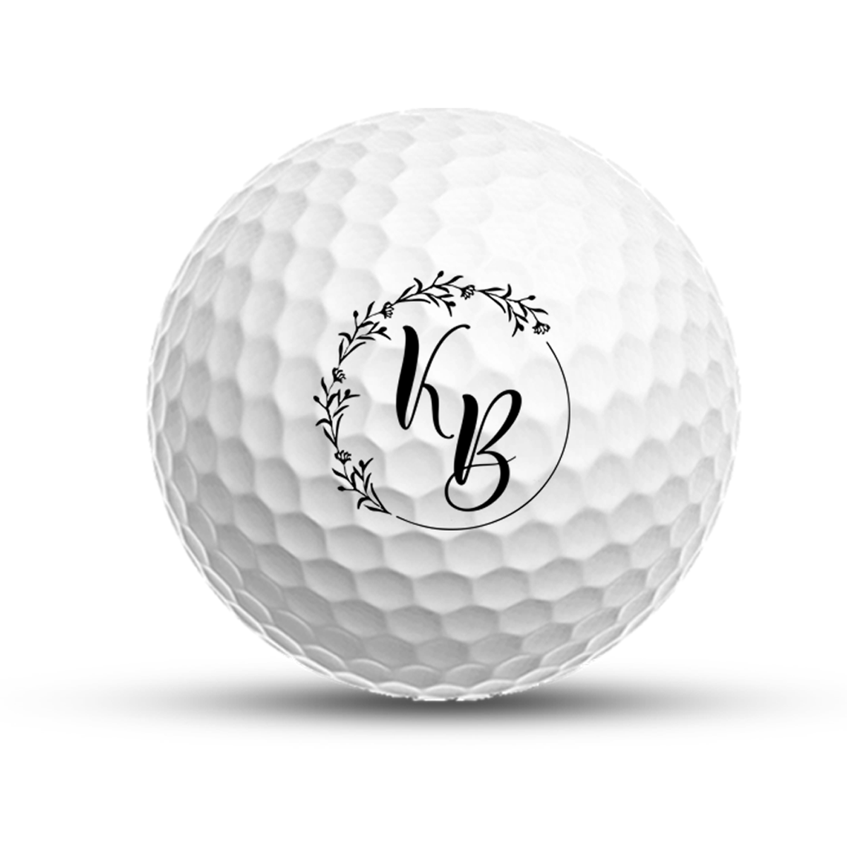 Custom Monogram Golf Stamp