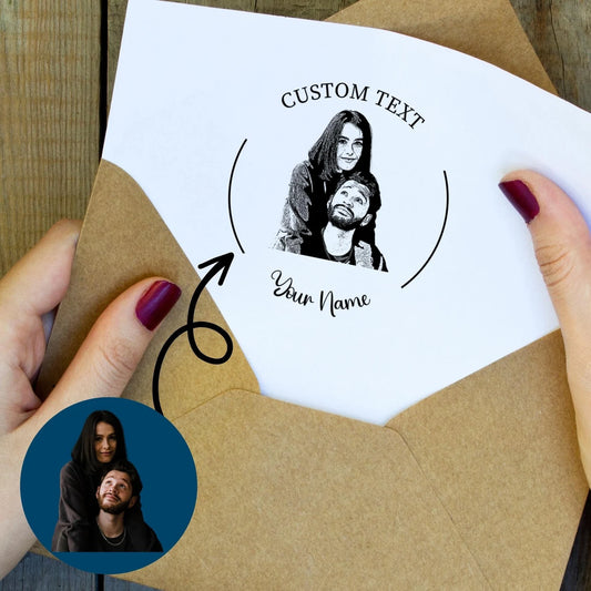 Customized Face Portrait Stamp